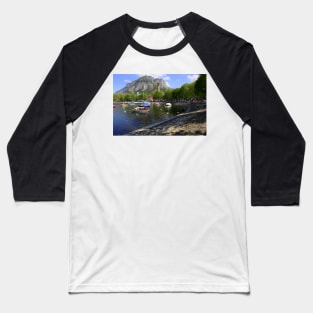 Lakeside in Lecco Baseball T-Shirt